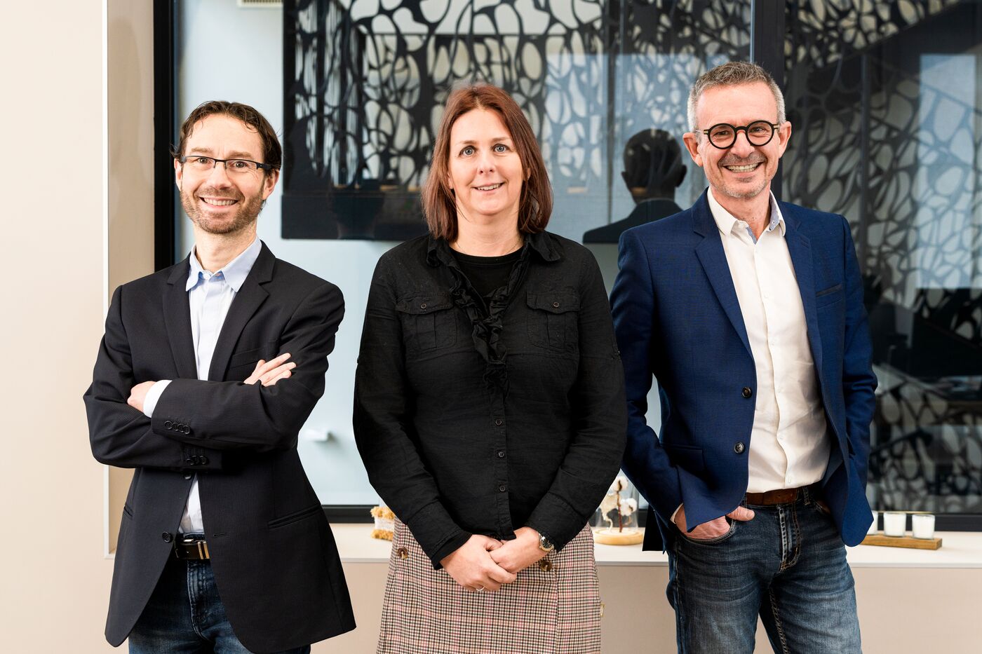 Francis LANG, Marc WEISBECKER et Dorothée FORRETT, experts-comptables associés